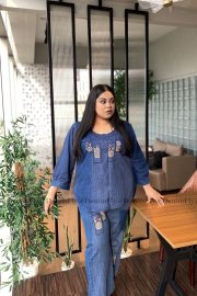 Premium Embroidered Denim Co-Ord Set - Image 2